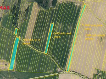 Prodej - pozemek, zemědělská půda, 52 606 m²