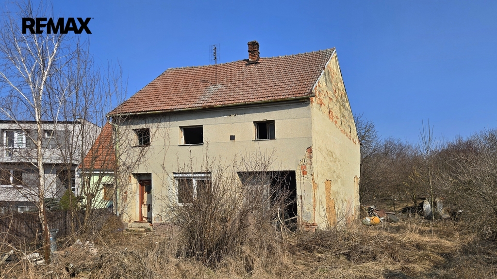 Čelní pohled na dům