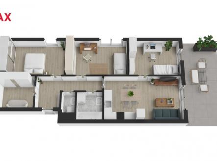 Pronájem bytu, 4+kk, 170 m²