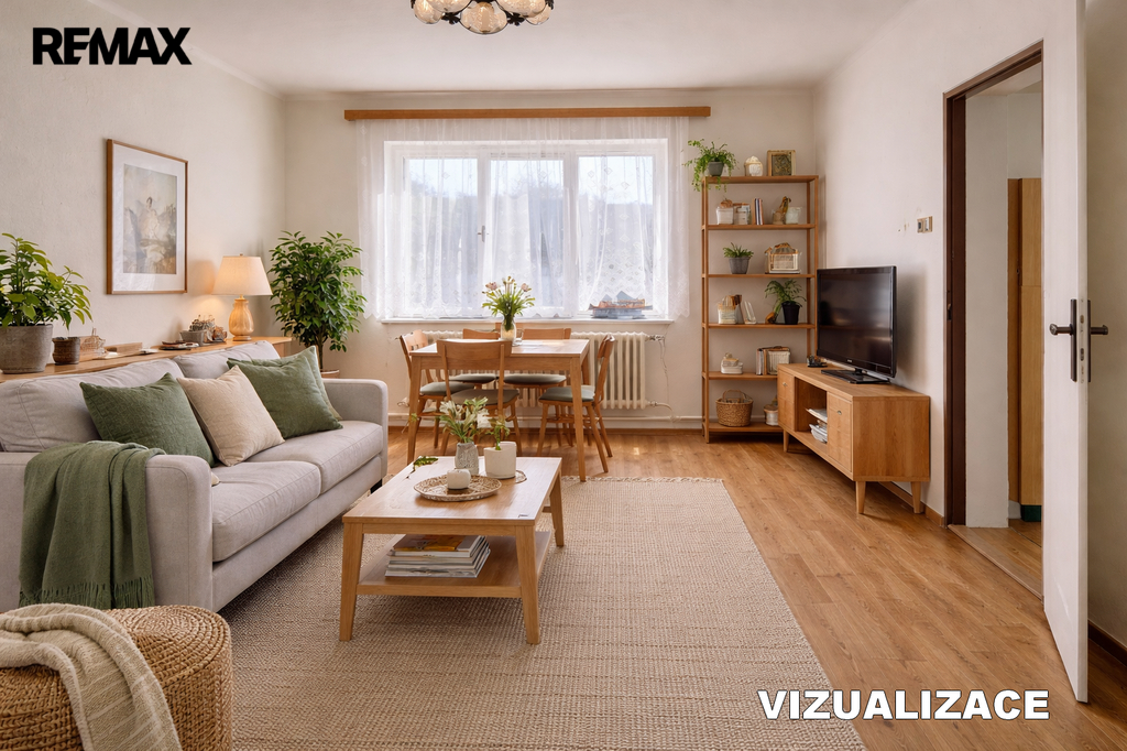 Obývací pokoj - vizualizace