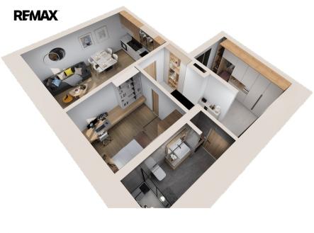 Prodej bytu, 2+kk, 52 m²