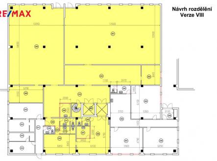 Pronájem - obchodní prostor, 562 m²