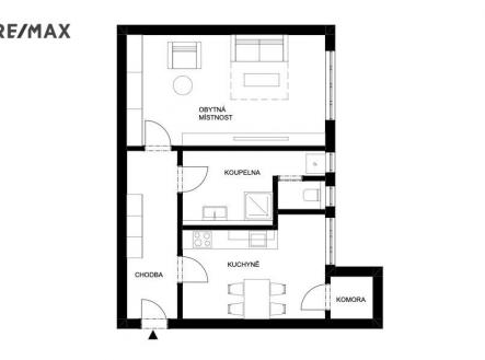 Prodej bytu, 1+1, 52 m²