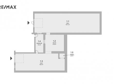 Pronájem skladovací prostor, 260 m²
