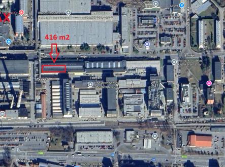 Pronájem kanceláře, 416 m²