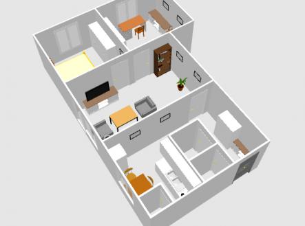 Prodej bytu, 3+1, 63 m²