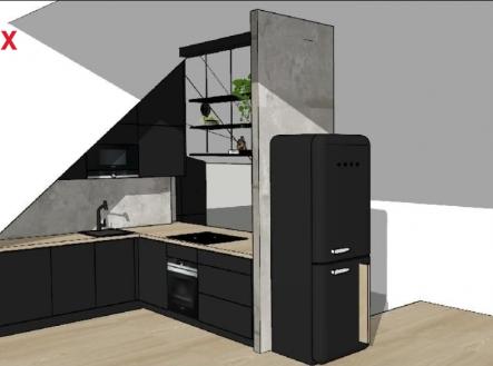 Pronájem bytu, 2+kk, 100 m²