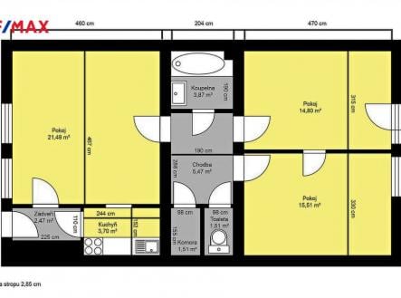 Prodej bytu, 3+kk, 73 m² obrázek