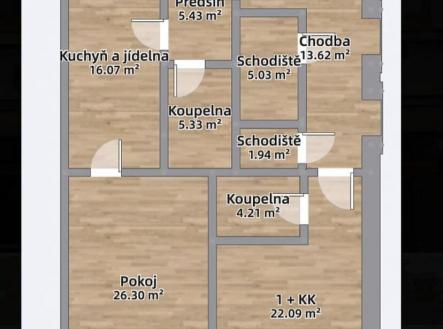 Prodej - obchodní prostor, 411 m²