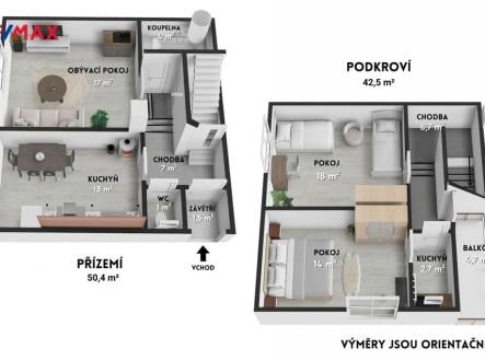 Prodej - dům/vila, 93 m²