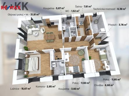 Prodej pozemku pro bydlení, 1 614 m²