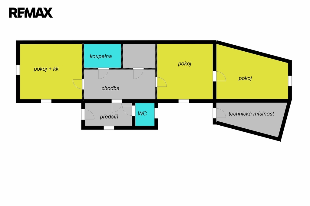 orientační půdorys