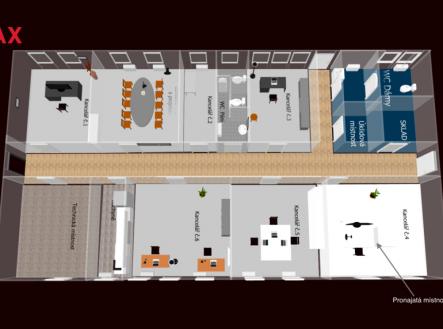 Pronájem kanceláře, 18 m²