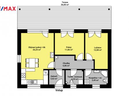 Pronájem domu/vily, 69 m²
