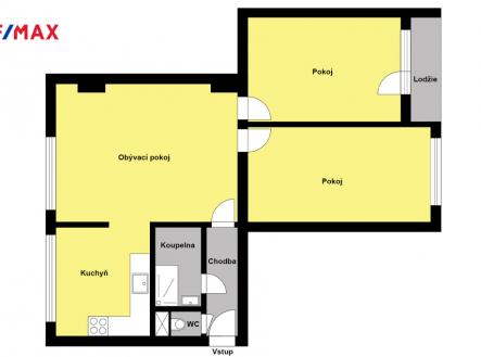 Prodej bytu, 3+1, 62 m²