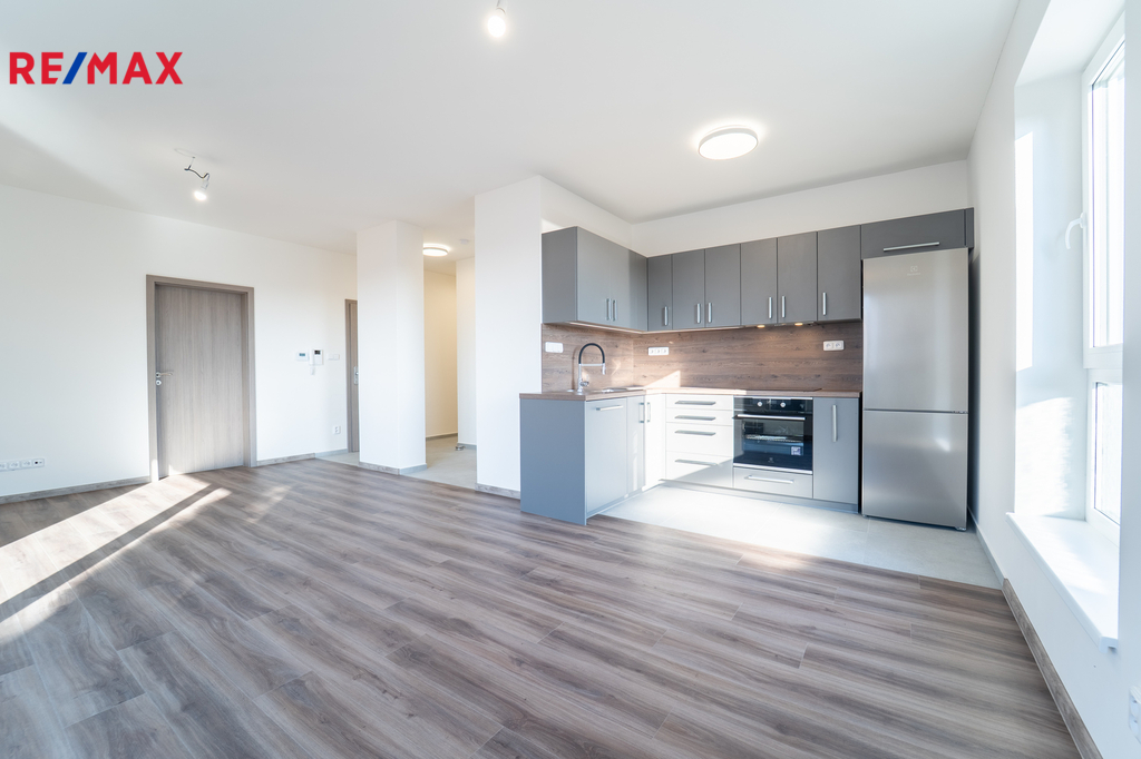 Obývací pokoj s kuchyní