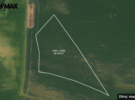 Prodej pozemku, zemědělská půda, 87 342 m²