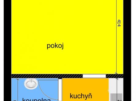 Pronájem bytu, 1+kk, 30 m²