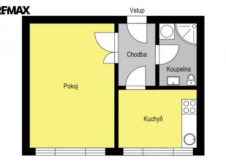 Pronájem bytu, 1+1, 31 m²