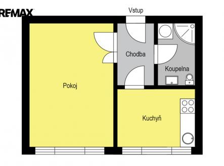 Pronájem bytu, 1+1, 31 m²