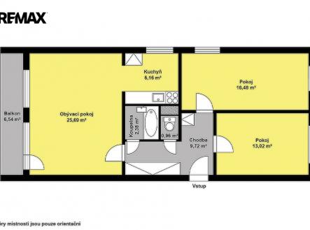 Prodej bytu, 3+1, 84 m²