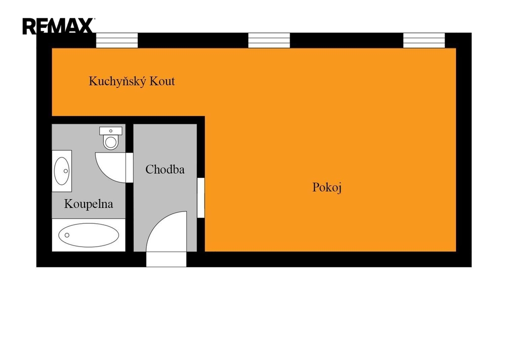 orientační půdorys