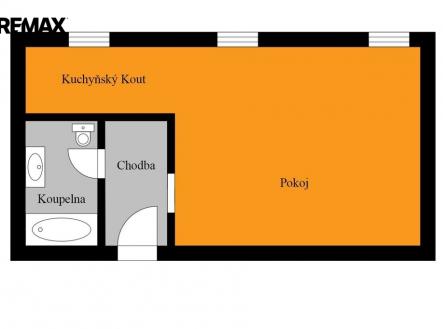 Pronájem bytu, 1+kk, 31 m²