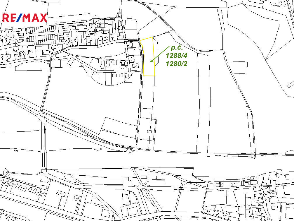 katastr mapa 6000 m2