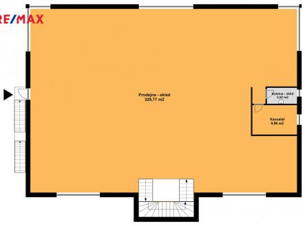 Pronájem obchodní prostor, 360 m²