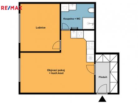 Prodej bytu, 2+kk, 41 m²