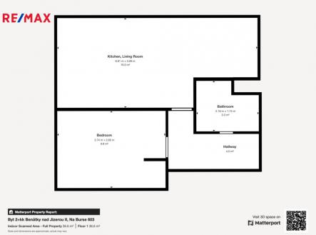 Prodej bytu, 2+kk, 48 m²