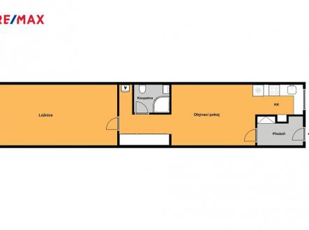 Prodej bytu, 2+kk, 55 m²