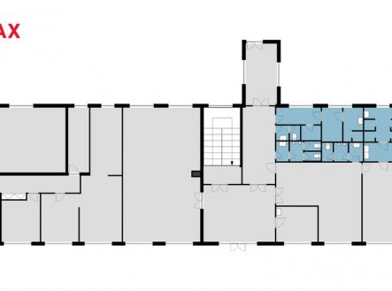 Pronájem - kanceláře, 407 m²