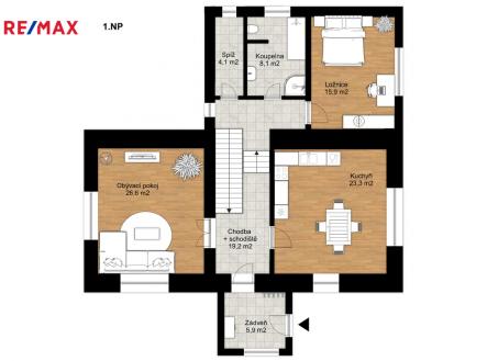 Pronájem domu/vily, 134 m²