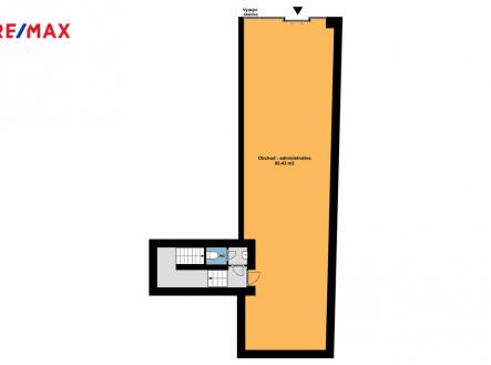 Pronájem obchodní prostor, 84 m²