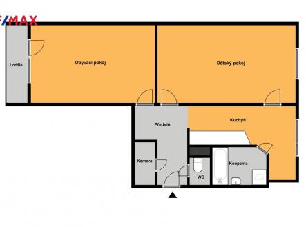 Prodej bytu, 2+1, 63 m²