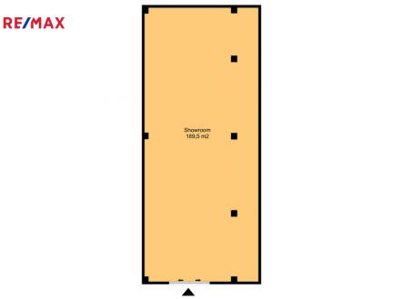 Pronájem obchodní prostor, 192 m²