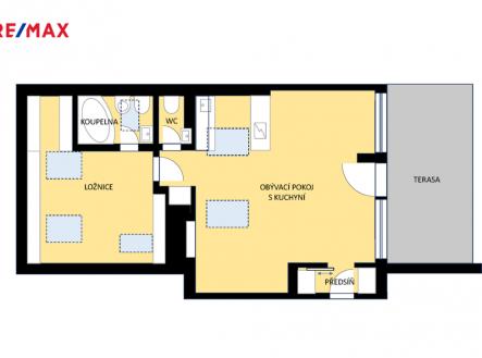 Prodej bytu, 2+kk, 80 m²