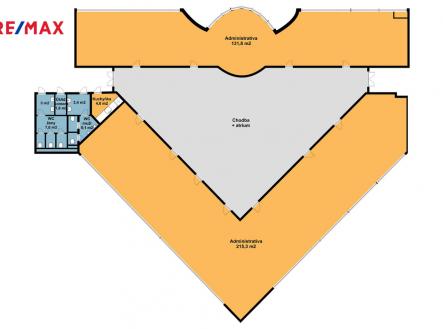 Pronájem kanceláře, 35 m²