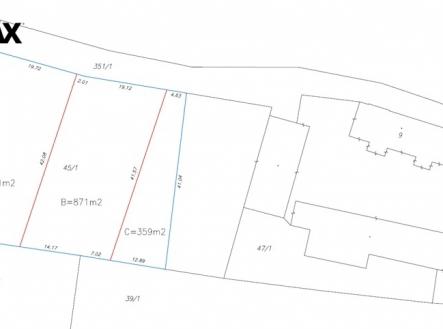 Prodej pozemku pro bydlení, 871 m²