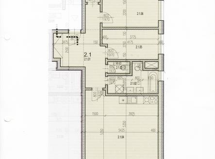 Pronájem bytu, 4+kk, 87 m²