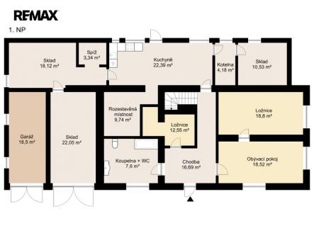 Prodej chaty/rekreačního objektu, 182 m²