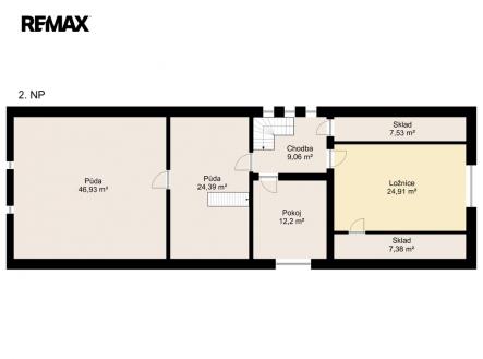 Prodej chaty/rekreačního objektu, 182 m²