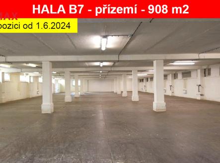 Pronájem - skladovací prostor, 908 m²