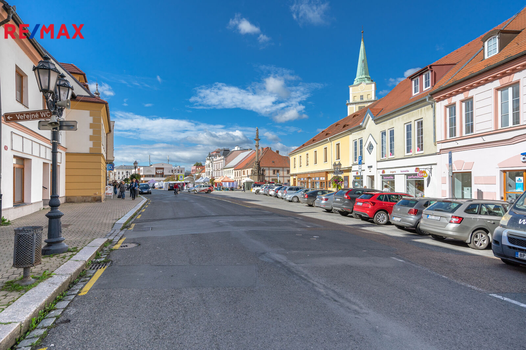 Pronájem obchodních prostor - Masarykovo náměstí, Rokycany