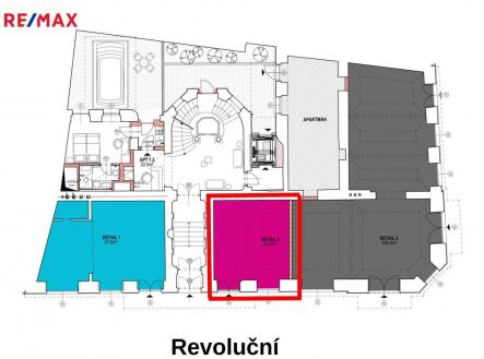 Pronájem - obchodní prostor, 30 m²