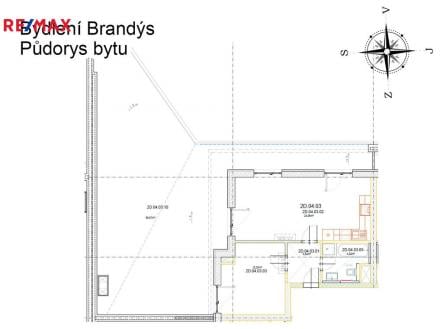 Prodej bytu, 2+kk, 47 m²