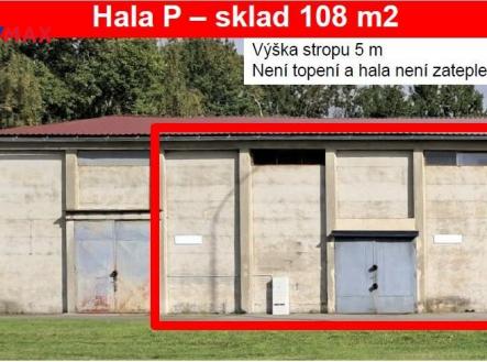 Pronájem - skladovací prostor, 108 m²