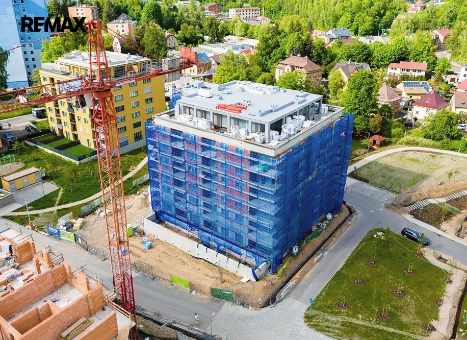 Pohled na kompletní výstavbu