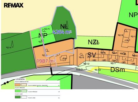 Prodej pozemku pro bydlení, 1 987 m²